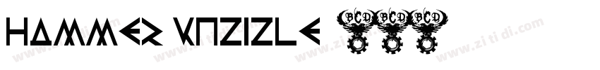 Hammer unzizle字体转换